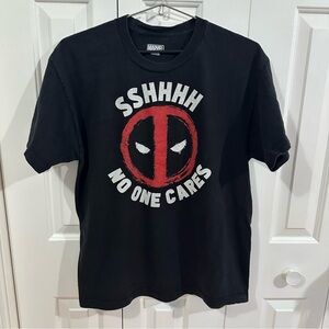 Marvel Deadpool No One Cares Shirt